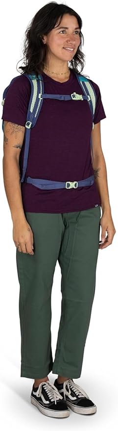 Osprey Daylite Plus Commuter Backpack - Lightweight, Everyday Pack with Laptop Sleeve and Water Bottle Pockets - Ideal for Work, School, and Travel with Storage, Tumbleweed Yellow/Tunnel Vision