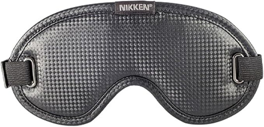 Blackout Sleep Mask Light Blocking for Nikken Kenko Powersleep 16821, Travel Eye Mask for Sleeping, Comfortable & Lightweight Night Eye Cover Masks for Sleep, Adjustable Airplane Sleeping Blindfold
