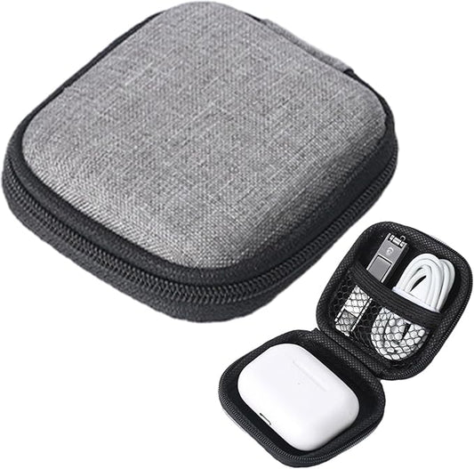 Portable Cable Organizer - Cable Organizer Solid Color Electronic | Electronic Travel Packing Travel Digital Accessories Storage Bag for Charger, Earphone