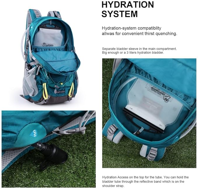 MOUNTAINTOP 25L/40L Hiking Backpack,Lightweight Travel Backpack for Men Women Outdoor Backpacking, Camping