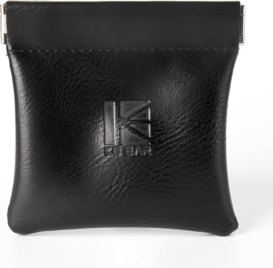 1 Pack Earphone Storage Case Bag for IEM,in Ears,Earbuds,Portable Carrying Storage Case,Travel Bag Leather Jewelry Pouch, Kbear BP01 Suitable for KZ ZS10/ZS10 Pro/ZST/ZS10 PRO X/AS10/AS16/CastorZA12