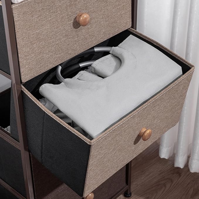 ZEROJETLAG 115L X-Large Laundry Basket Collapsible Hamper with Handles, Waterproof Fabric Dirty Clothes Basket, Tall Foldable Freestanding Bin Laundry Hamper for Dorm, Bathroom & Bedroom (Light Gray)